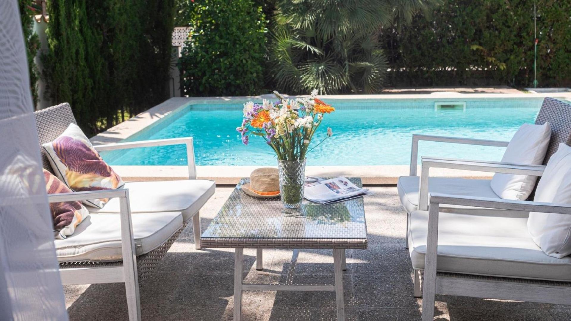 Mit Garten, Sonnenterrasse Sowie Ueberdachter Terrasse Und Pool In Strandnaehe Ferienhaus Cala Ratjada (Mallorca)